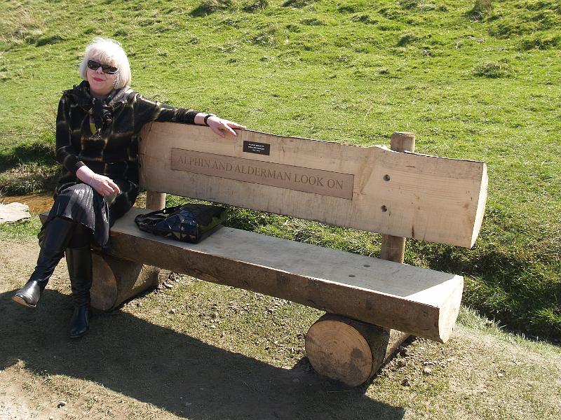 P4152289.jpg - Sue at the bench unveiling, 15th April, 2014